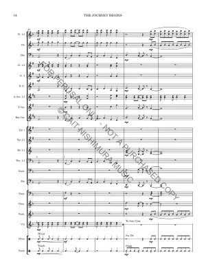 The Journey Begins - Nishimura - Concert Band - Gr. 2.5