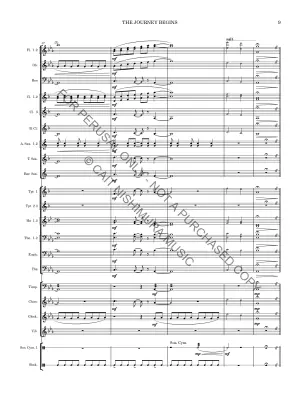 The Journey Begins - Nishimura - Concert Band - Gr. 2.5