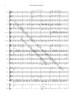 The Journey Begins - Nishimura - Concert Band - Gr. 2.5