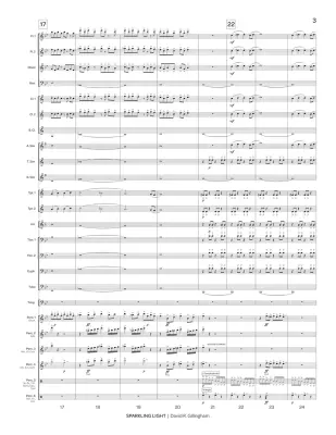 Sparkling Light - Gillingham - Concert Band - Gr. 2.5