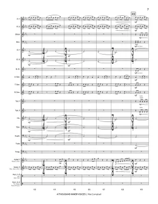 A Thousand Inner Voices - Campbell - Concert Band - Gr. 3