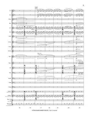 A Thousand Inner Voices - Campbell - Concert Band - Gr. 3