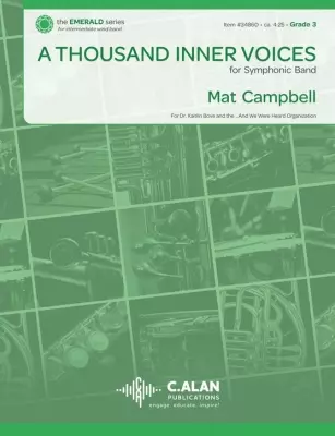 C. Alan Publications - A Thousand Inner Voices - Campbell - Concert Band - Gr. 3