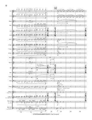 A Thousand Inner Voices - Campbell - Concert Band - Gr. 3