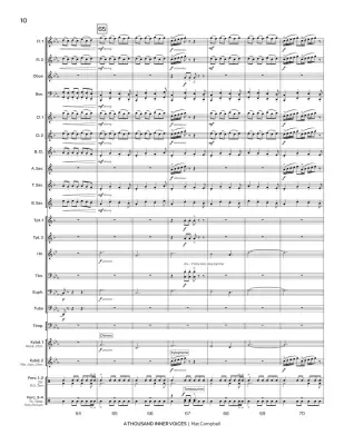 A Thousand Inner Voices - Campbell - Concert Band - Gr. 3