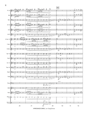A Provence Carol - Danner - Concert Band - Gr. 3.5