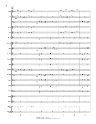 A Provence Carol - Danner - Concert Band - Gr. 3.5