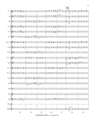 A Provence Carol - Danner - Concert Band - Gr. 3.5