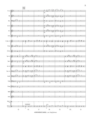 A Provence Carol - Danner - Concert Band - Gr. 3.5