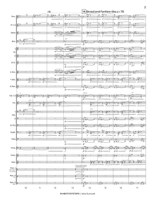 In Her Footsteps - Sumwalt - Concert Band - Gr. 4.5