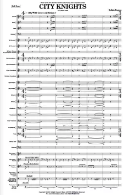 City Knights - Dunton - Concert Band - Gr. 3.5
