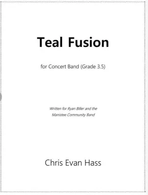 Teal Fusion - Hass - Concert Band - Gr. 3.5