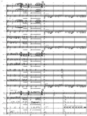 Teal Fusion - Hass - Concert Band - Gr. 3.5