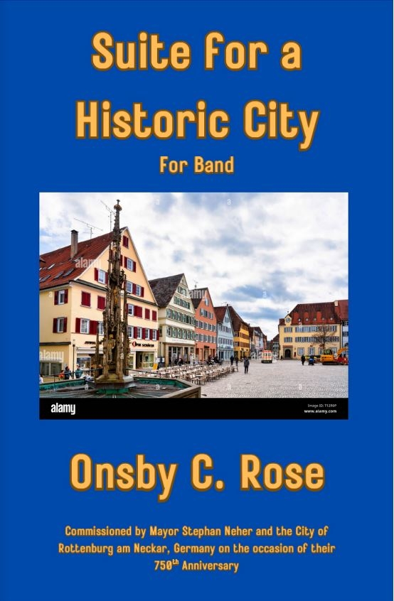 Suite for a Historic City - Rose - Concert Band - Gr. 4