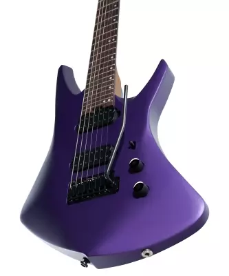 Kaizen 7-String Electric Guitar - Firemist Purple Satin