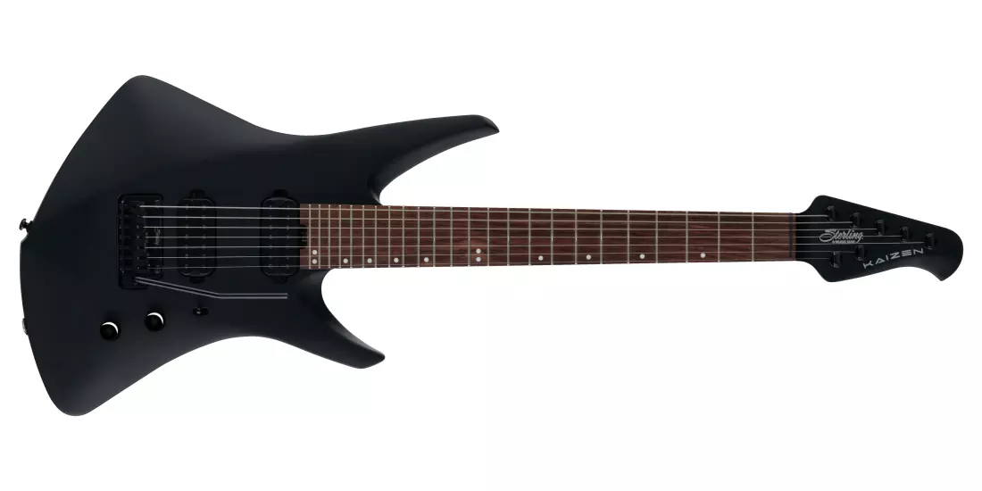 Kaizen 7-String Electric Guitar - Stealth Black