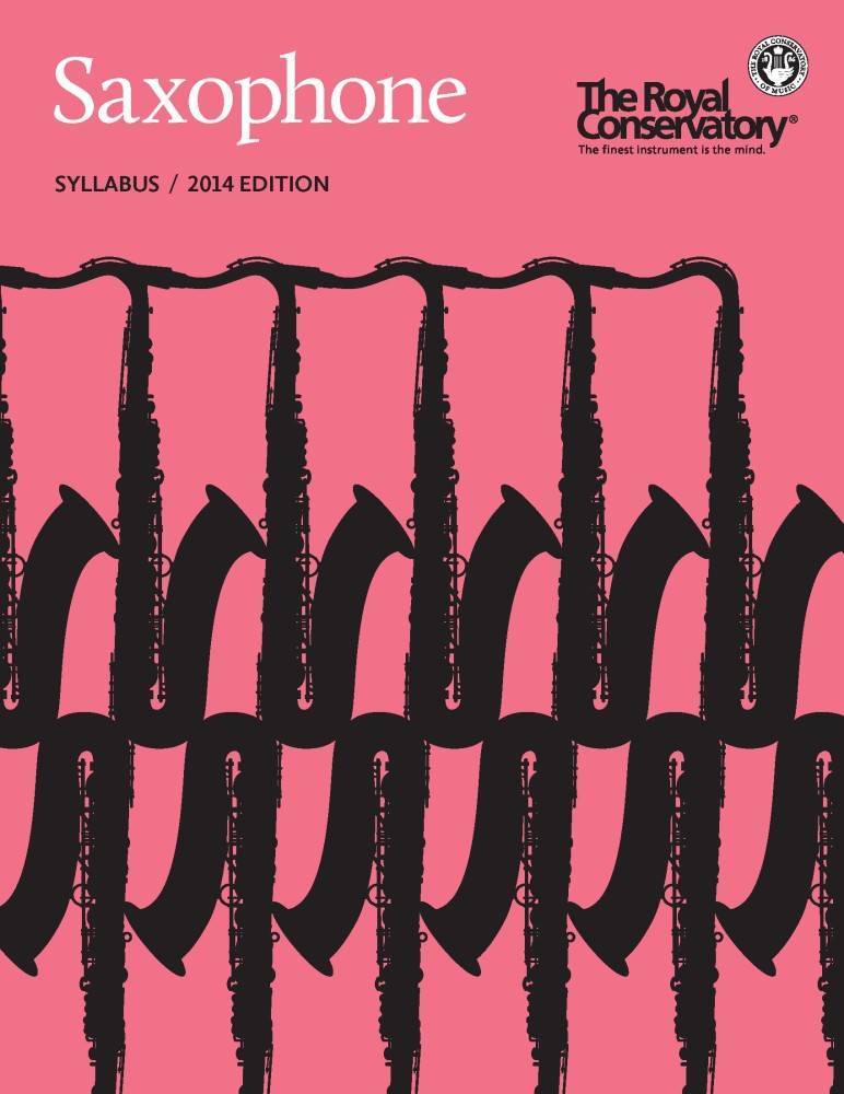 RCM Saxophone Syllabus, 2014 Edition