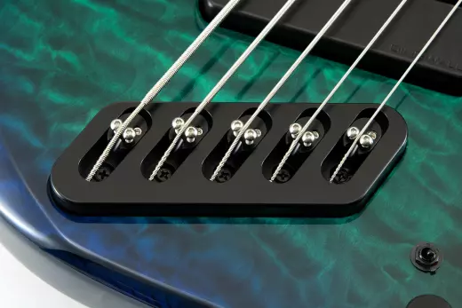 Combustion 5-String Electric Bass with Quilted Maple Top - Whalepoolburst