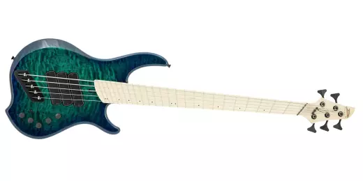 Dingwall Guitars - Combustion 5-String Electric Bass with Quilted Maple Top - Whalepoolburst