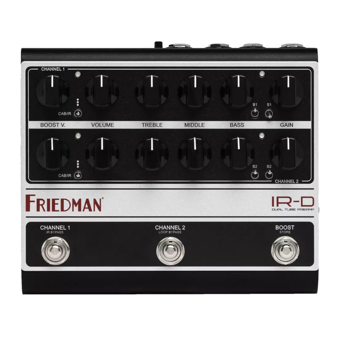 IR-D 2-Channel Tube Preamp Pedal