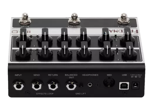 IR-D 2-Channel Tube Preamp Pedal