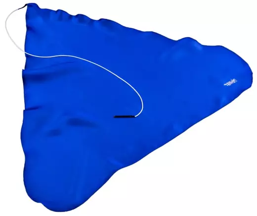 Hodge - Silk Clarinet Swab - Blue