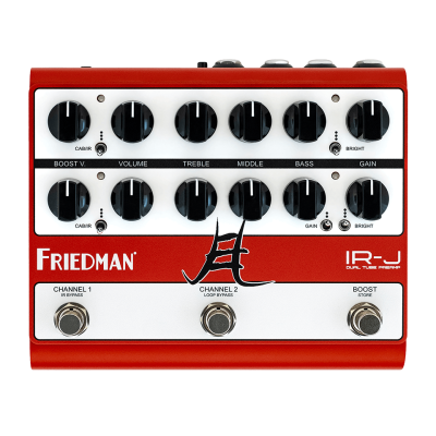Friedman Amplification - IR-J 2-Channel Tube Preamp Pedal