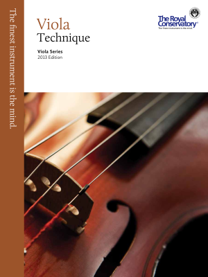 RCM Viola Technique Preparatory-Level 10 - Viola Series 2013 Edition - Book
