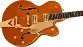 Synchromatic Nashville Hollow Body Single-Cut with Bigsby, Ebony Fingerboard - 50\'s Orange Stain