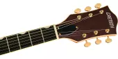 Synchromatic Nashville Hollow Body Single-Cut with Bigsby, Ebony Fingerboard - 50\'s Orange Stain