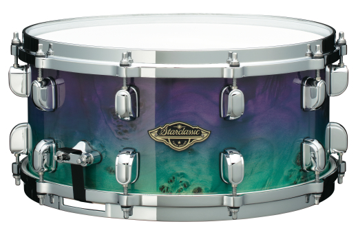 Tama - Starclassic Walnut/Birch 6.5x14 Snare Drum - Nebula Mappa Burl Fade
