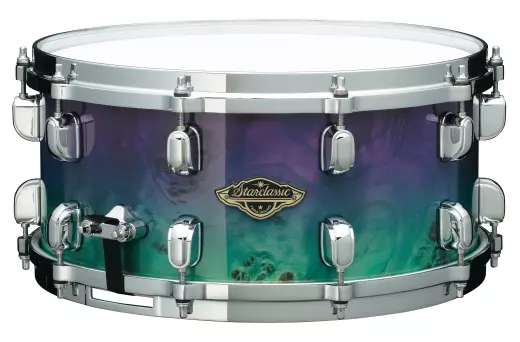 Tama - Starclassic Walnut/Birch 6.5x14 Snare Drum - Nebula Mappa Burl Fade