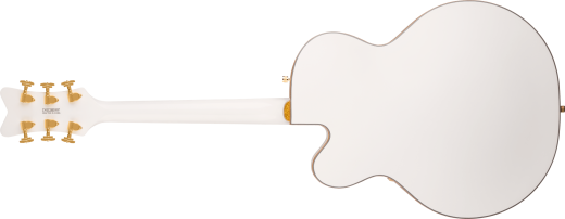 Synchromatic Falcon Hollow Body Single-Cut with Bigsby, Ebony Fingerboard - White