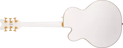 Synchromatic Falcon Hollow Body Single-Cut with Bigsby, Ebony Fingerboard - White