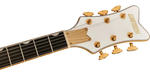 Synchromatic Falcon Hollow Body Single-Cut with Bigsby, Ebony Fingerboard - White