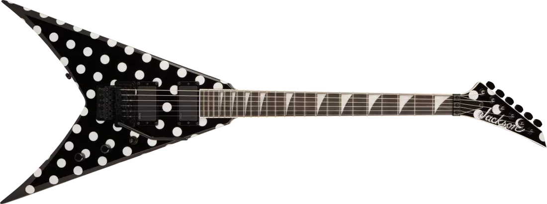 Pro Plus Signature Phil Demmel King V KV, Ebony Fingerboard - Polka Dot