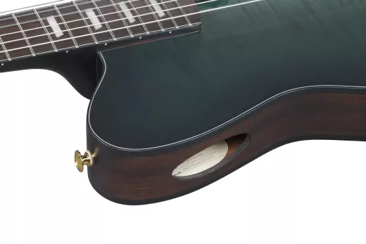 FRH20 Nylon Acoustic/Electric Guitar - Dark Emerald Burst Low Gloss