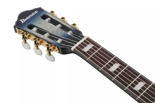 FRH20 Nylon Acoustic/Electric Guitar - Cosmic Blue Sunburst Low Gloss