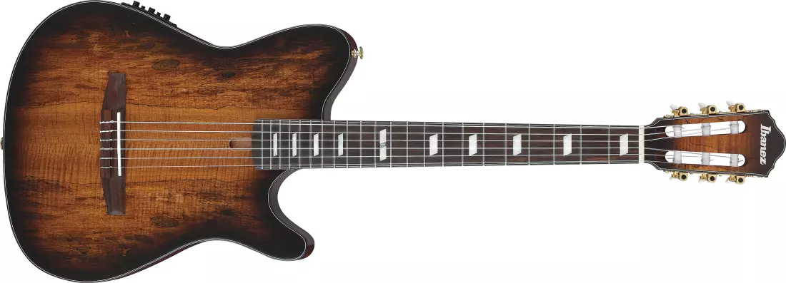 FRH20 Nylon Acoustic/Electric Guitar - Tobacco Burst Low Gloss