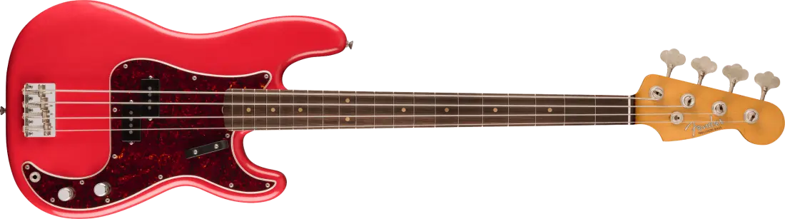 Vintera II Road Worn \'60s Precision Bass, Rosewood Fingerboard - Fiesta Red
