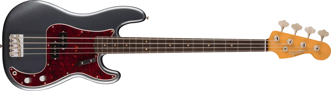 Vintera II Road Worn \'60s Precision Bass, Rosewood Fingerboard - Charcoal Frost Metallic