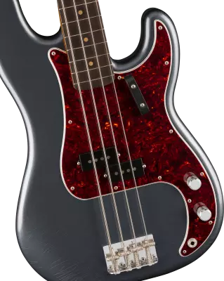 Vintera II Road Worn \'60s Precision Bass, Rosewood Fingerboard - Charcoal Frost Metallic