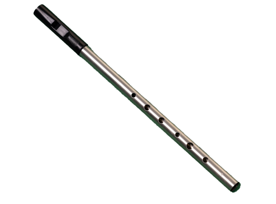 Traditional Nickel Soprano Whistle - Key of D