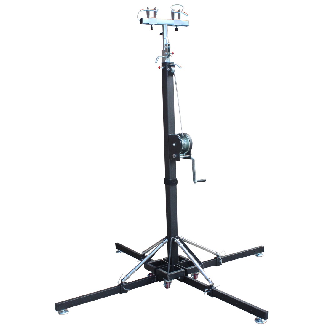 Heavy-duty Lighting Crank Stand for Lifting Truss - 18 Foot