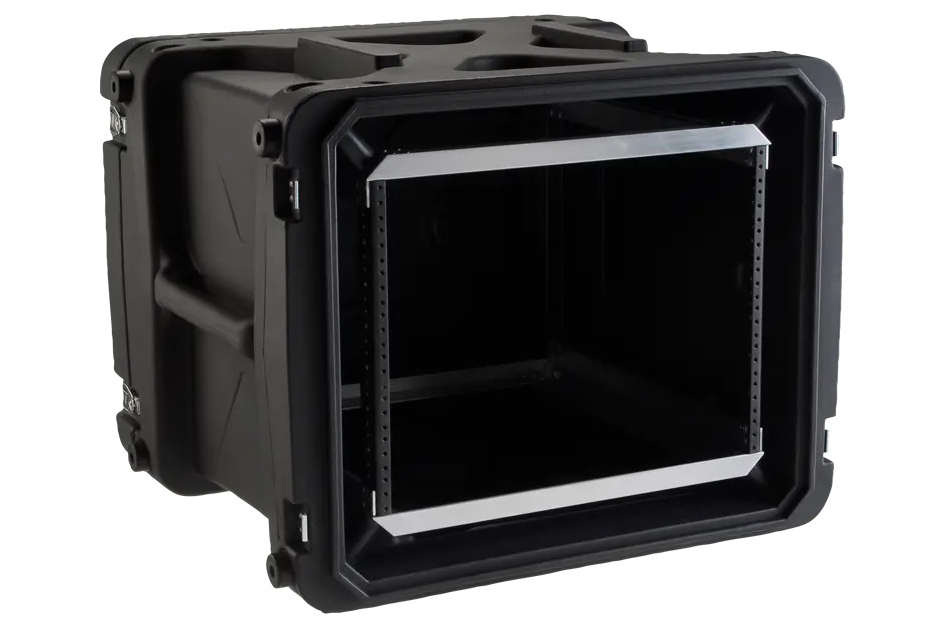 8U 20-inch Deep Roto Shockmount Rack Case