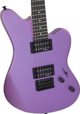 JS Series Surfcaster JS22 HT Electric Guitar - Purple Metallic