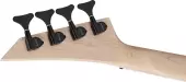 JS Series JS3 Rhoads RR-B IV Bass Guitar, Amaranth Fingerboard - Metallic Gray