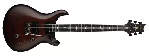 PRS Guitars - 40th Anniversary Custom 24 Satin Electric Guitar with Hardshell Case - Fire Smokeburst