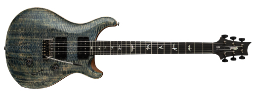 PRS Guitars - 40th Anniversary Custom 24 Satin Electric Guitar with Hardshell Case - Faded Whale Blue