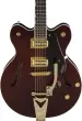 Limited Edition Abbey Road Studiomatic Hollow Body Electric Guitar with Bigsby - Classic Walnut Stain